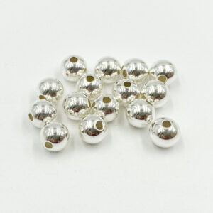 silver beads