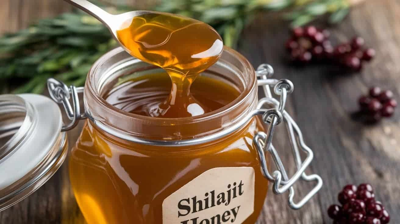 Shilajit Infused Honey