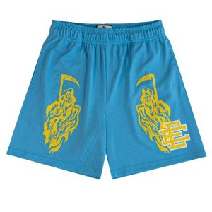 Eric Emanuel’s Pink Palm Puff Shorts