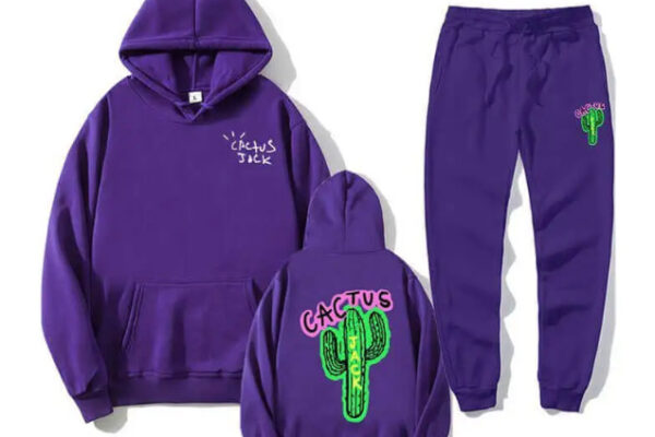 Cactus Jack Purple Tracksuit