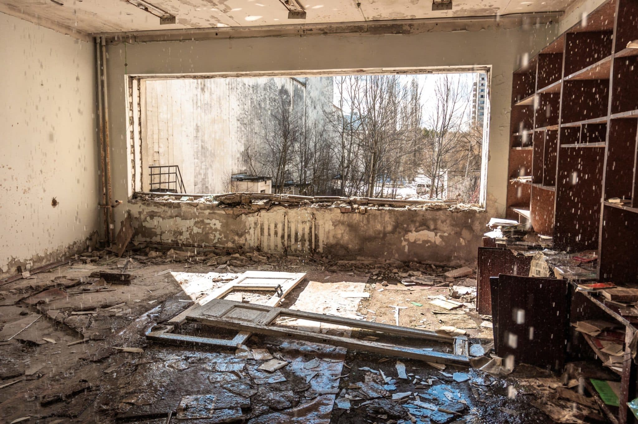 water damage restoration