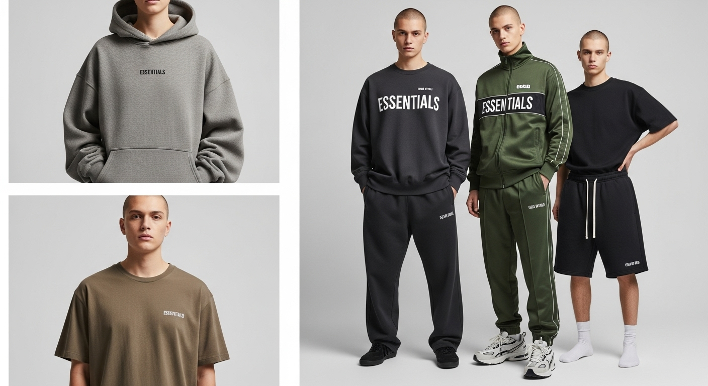 Fear of God Essentials Hoodie T-Shirt Sweatshirt Tracksuit Shorts Guide
