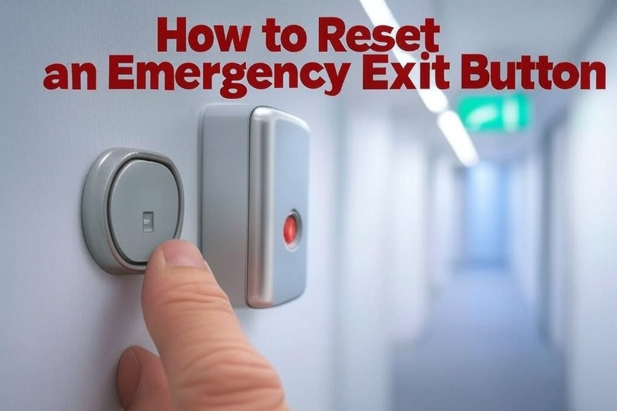 How to Reset an Emergency Exit Button: Quick & Safe Steps