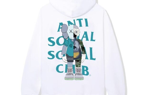 ASSC x Kaws White Hoodie