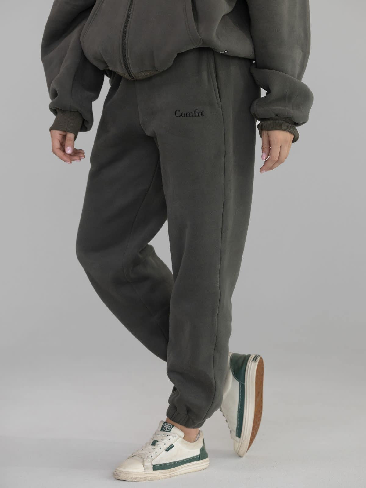 Colud sweatpants Millstone Green