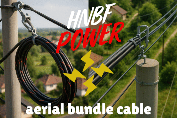 Aerial Bundle Cable Materials: Guide to Construction & Components by HNBFpower aerial bundle cable