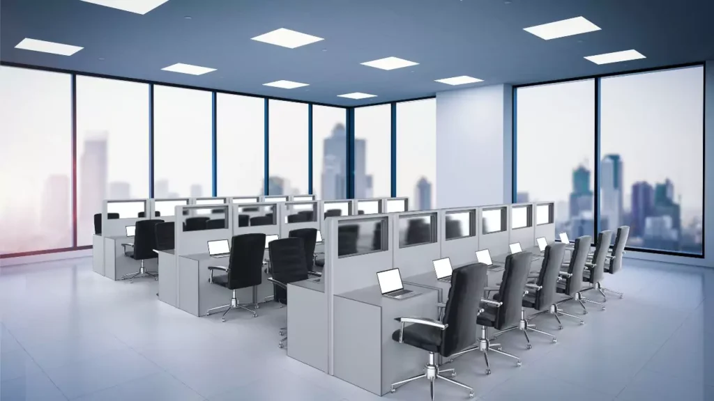 Modern office furniture by Mueble India – ergonomic chairs, modular desks, and stylish storage solutions for offices in Delhi and Noida.